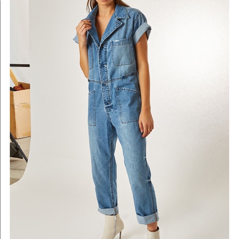 Pistola Grover Denim Jumpsuit